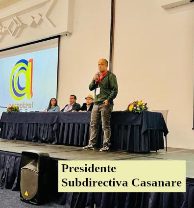 presidente subdirectiva casanare