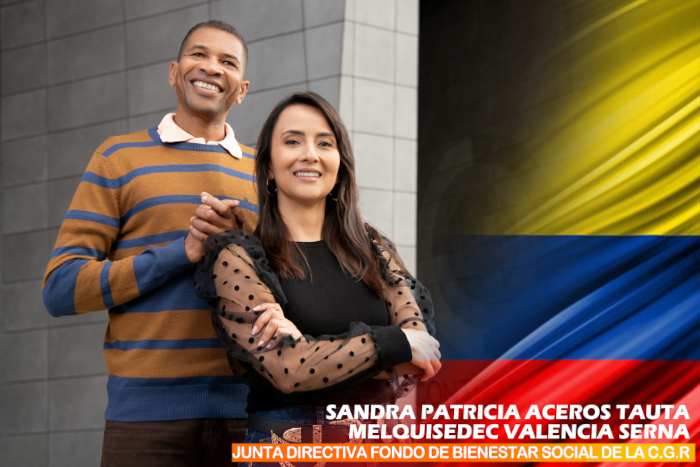 Junta Directiva FBS Sandra Aceros Tuta y Melquisedec Valencia Serna