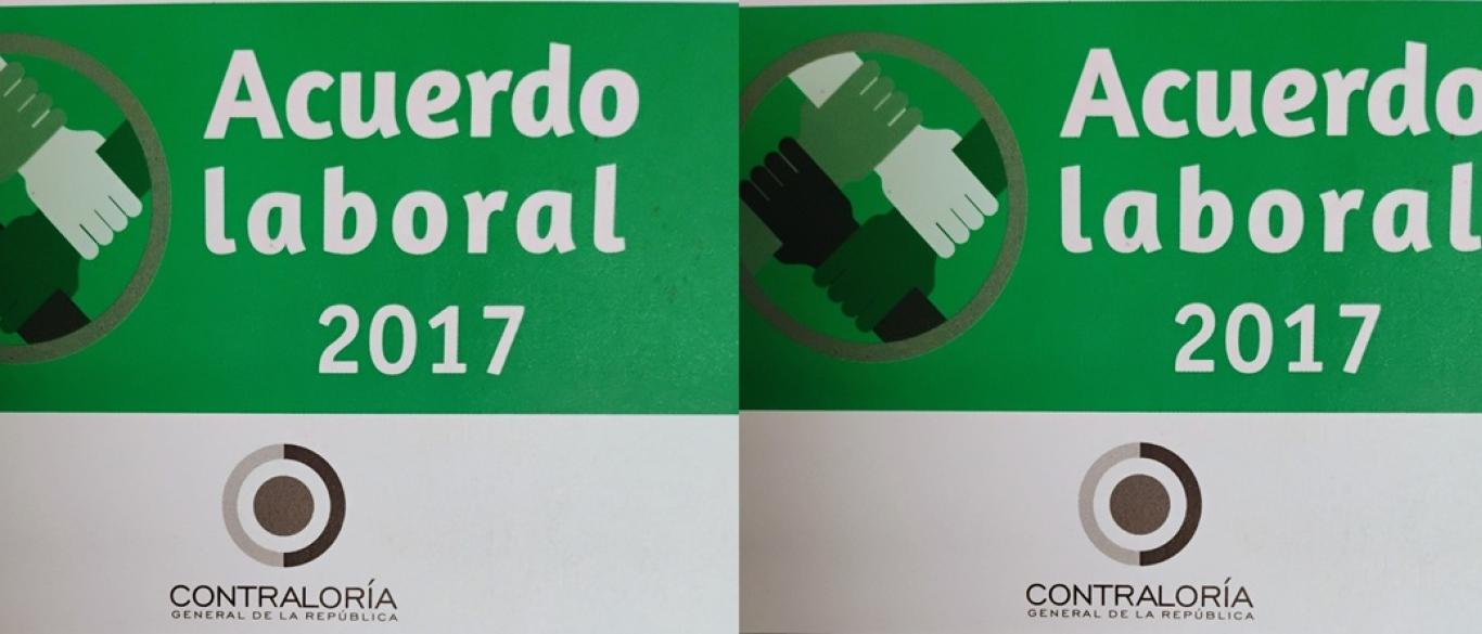 portada acuerdo laboral 2017 - fragmento