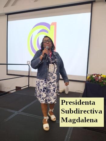 presidenta subdirectiva magdalena