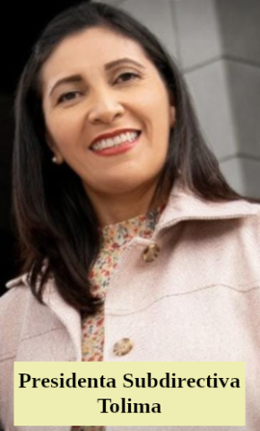 presidenta subdirectiva tolima