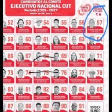 Como votar Elecciones CUT